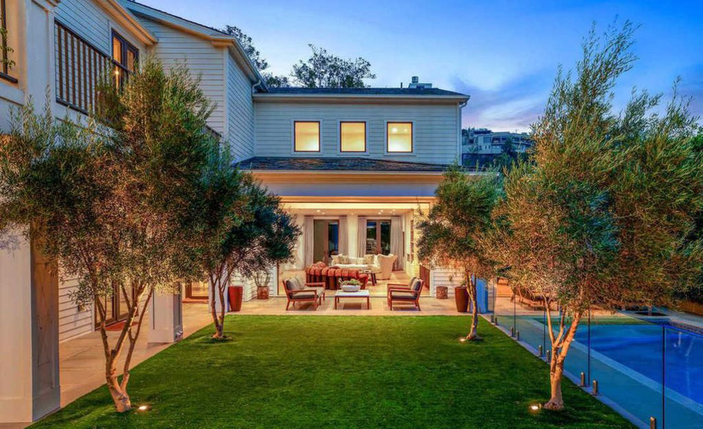 Lara and Sam Worthington are selling their Los Angeles home. Photo: Realtor.com