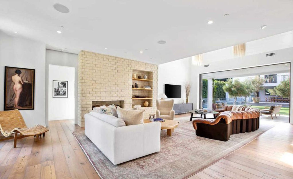 The interiors are light-filled and modern. Photo: Realtor.com