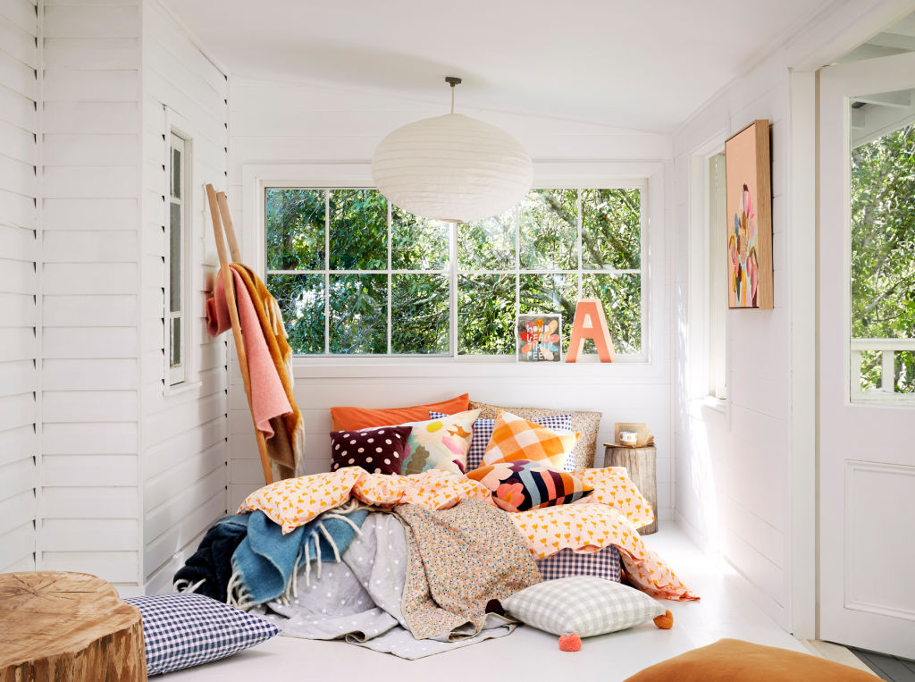 Cotton bedding is always a summer favourite. Photo: Rachel Castles