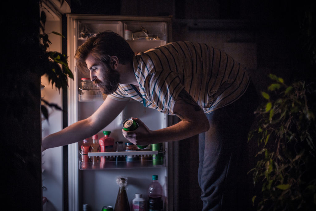 'The Boozer' often thinks that the main purpose of a shared fridge is to store their booze. Photo: iStock