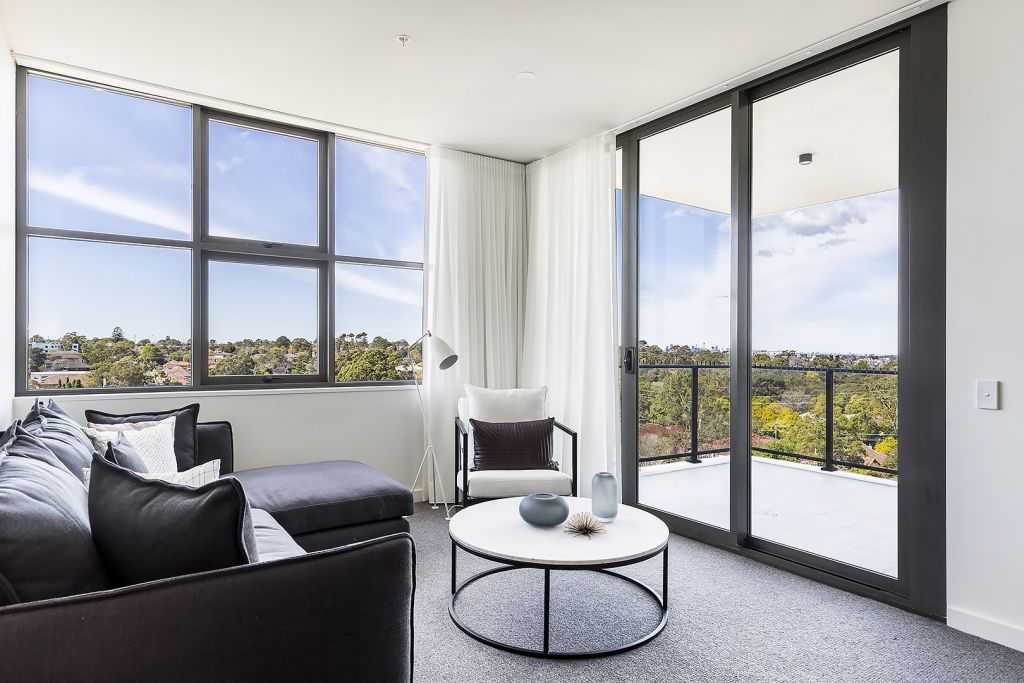 Consider the views from your chosen apartment.  Photo: Highgardens, Eastwood. Colliers International
