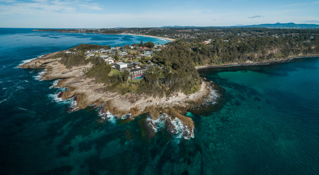 The Shoalhaven region, which was hit by bushfires last summer, is one of the areas which recorded strong annual house price growth. Photo: Ben Mack