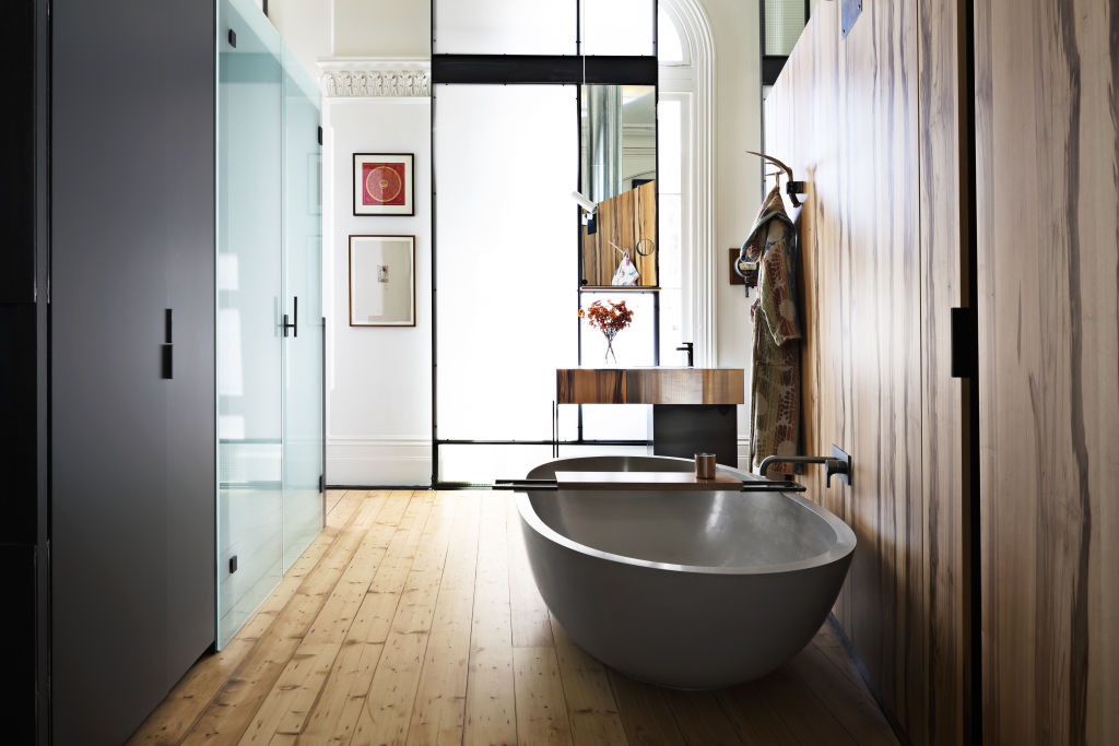 A space for pure relaxation in the bathroom. Photo: Abercomby's.