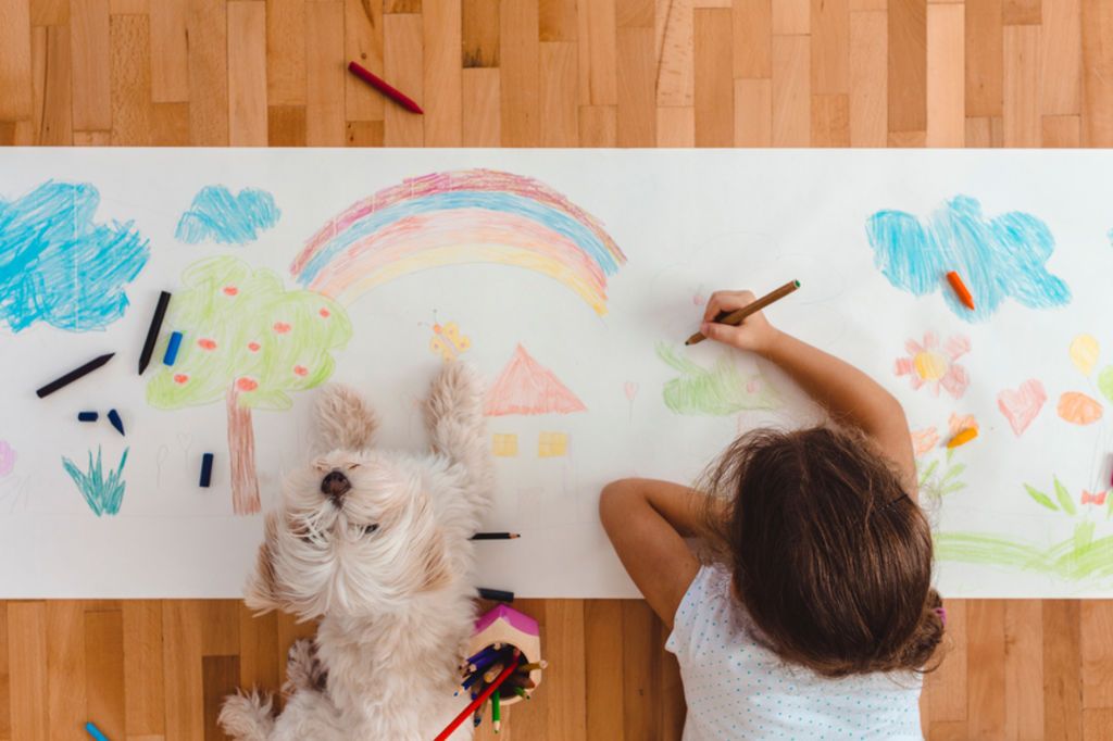 Family dogs make for good company. Photo: Stocksy