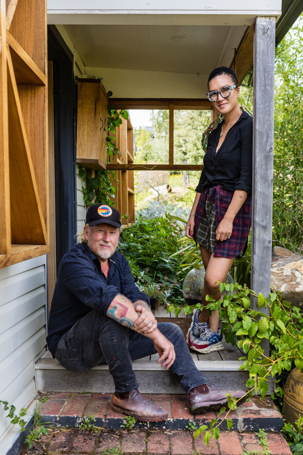 Bromley’s home in country Victoria is about as close as it gets to a Swiss Family Robinson scenario.  Photo: Greg Briggs