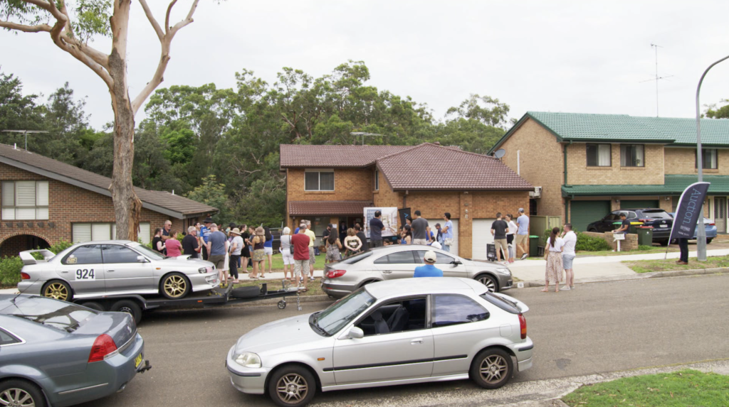 The campaign saw over 100 groups come through to inspect the property. Photo: Your Domain