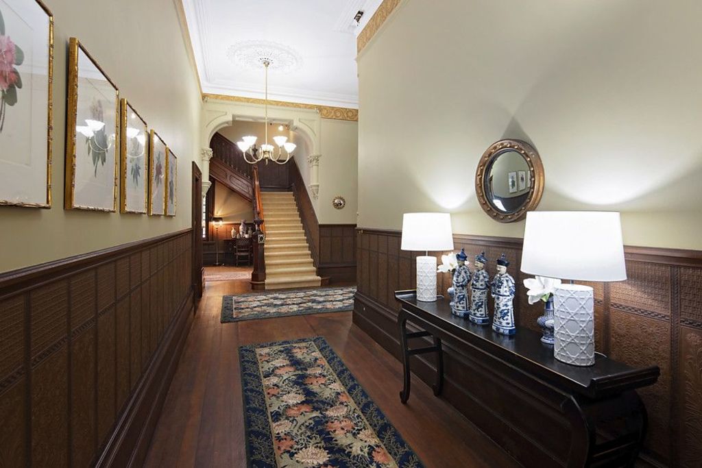 The grand home has kept a lot of the original features. Photo: Booth and Booth Real Estate