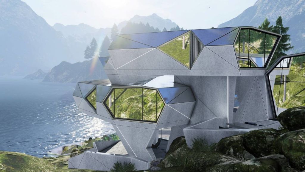 Architect designs bunker house for a post-apocalyptic future