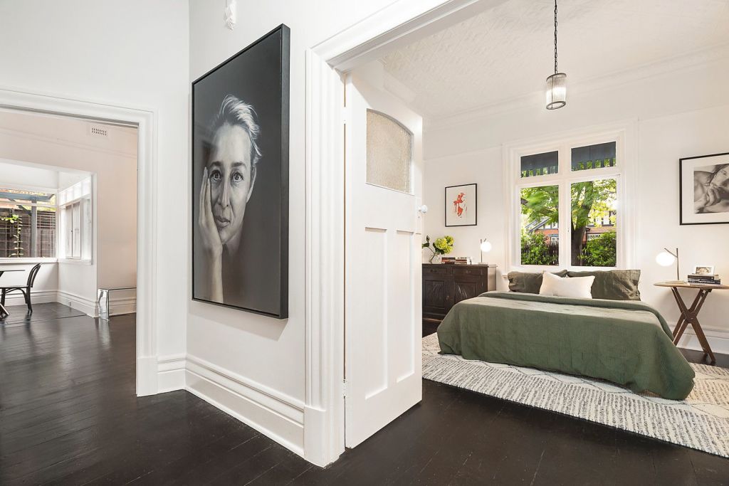 57 Milton Street, Elwood, owned by Asher Keddie and Vincent Fantauzzo is up for sale. Photo: Marshall White Bayside