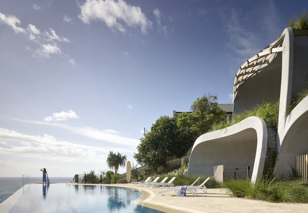 Evgeny Skigin's Noosa beach house. Photo: Scott Burrows