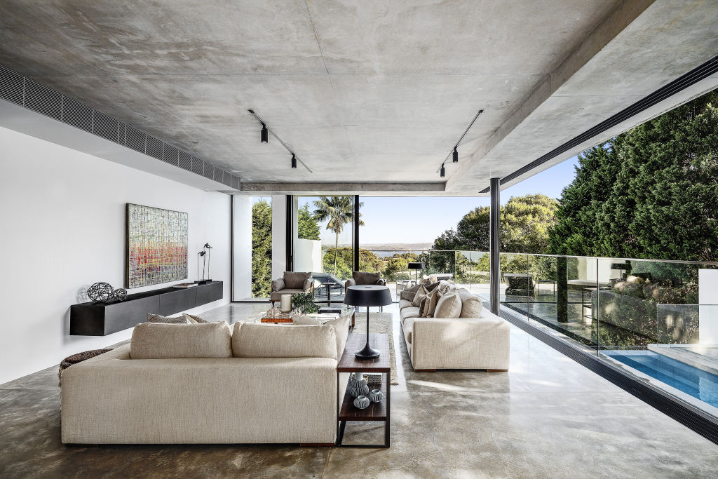 Eze House is the ultra-contemporary residence commissioned by Irish artist David Egan and his wife Eleni. Photo: Supplied