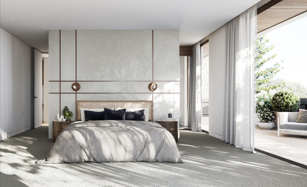 A three-bedroom apartment at Oakwood in Kew sold for $2.2 million. Photo: Walker Corporation