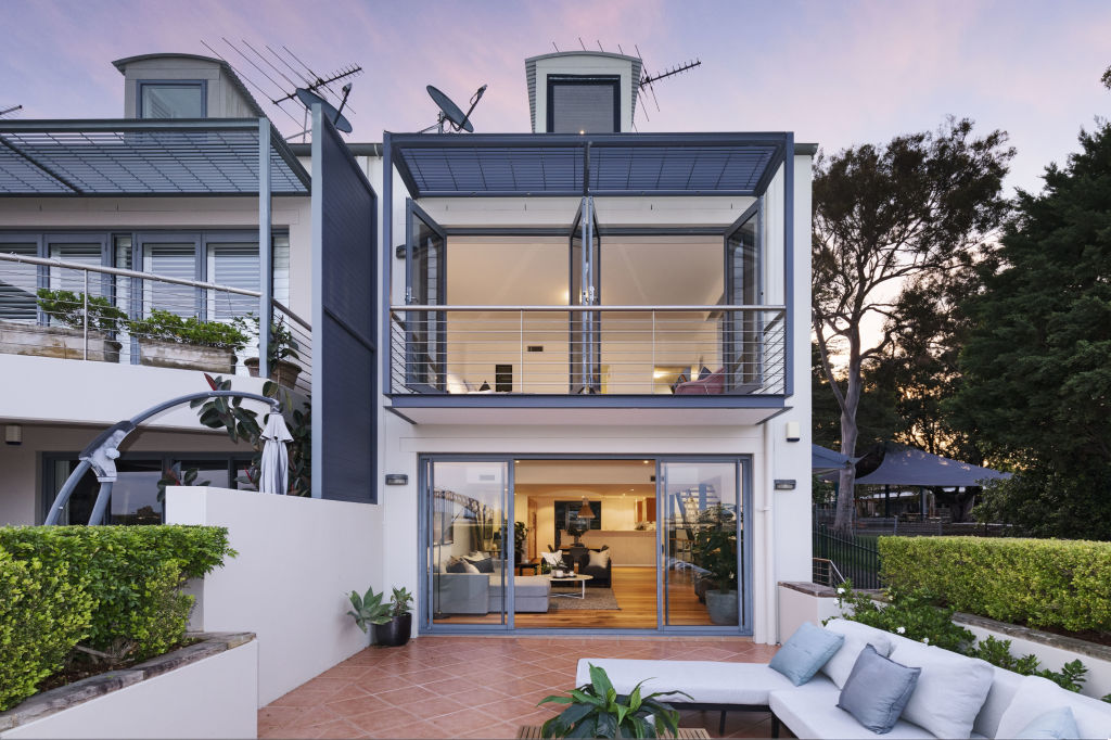 The Balmain East house of GrowthOps chairman Scott Tanner is up for $4.3 million. Photo: Supplied