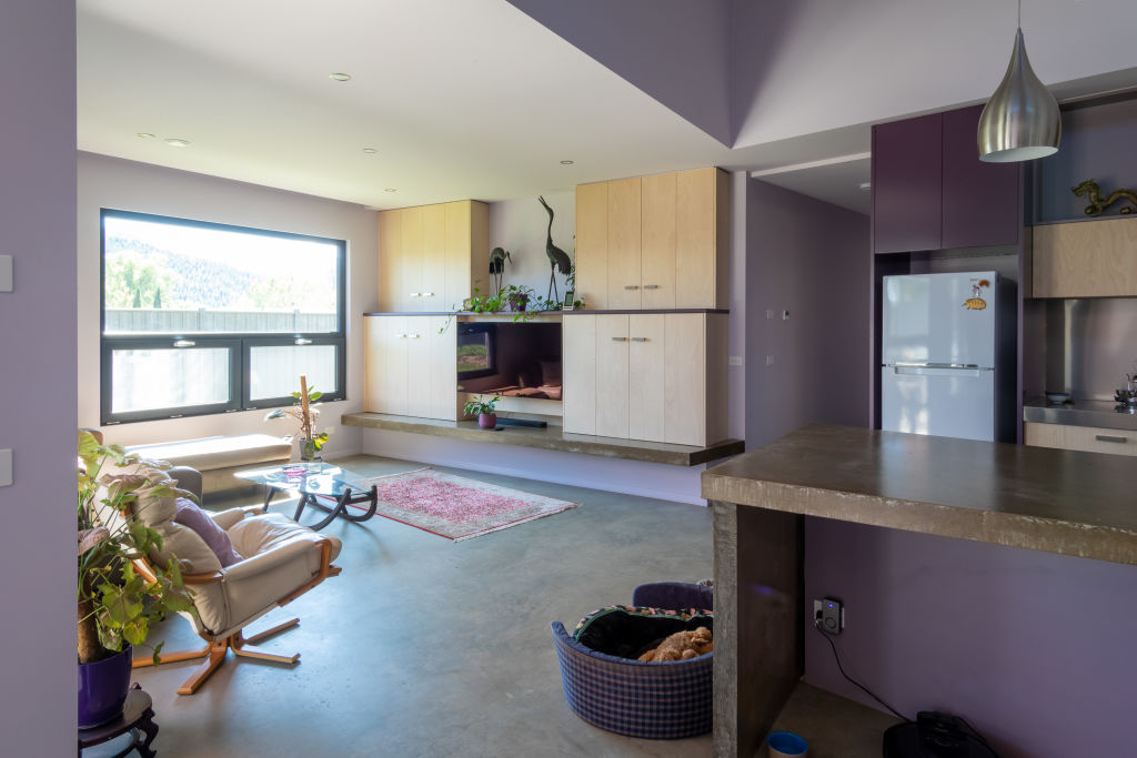 The home is high-end, so the upgrade didn't add much to the price.  Photo: Greg Briggs