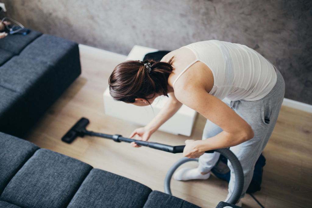 Baking soda and essential oils soaked into carpets and then vacuumed up could deodorise carpets and rugs. Photo: iStock