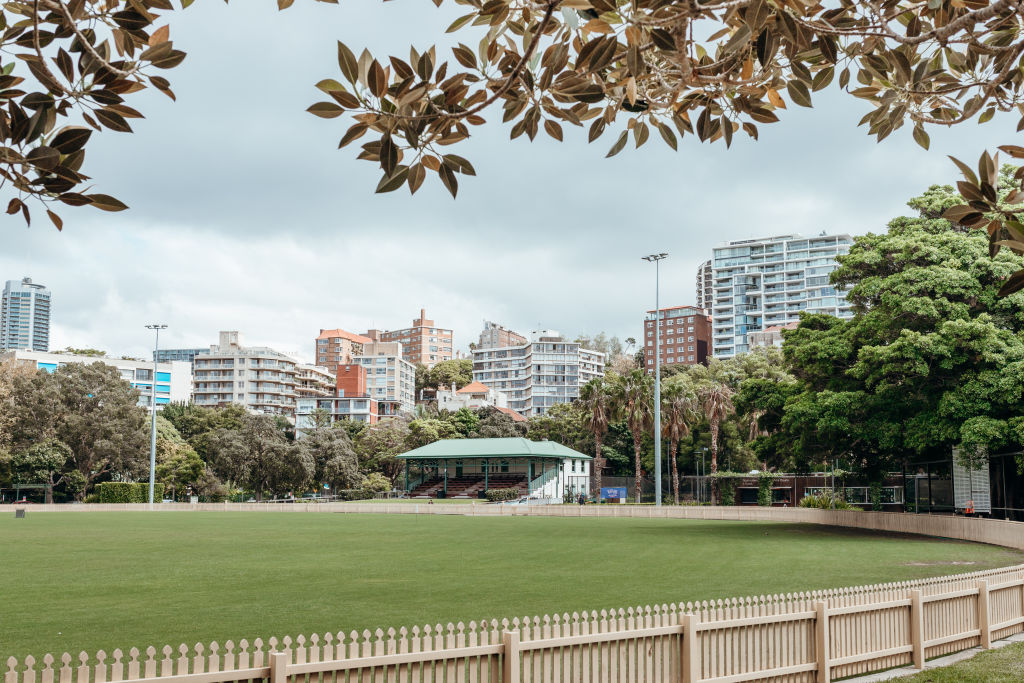 Take an early morning stroll (or run) through the foreshore parks of Rushcutters Bay Park. Photo: Vaida Savickaite