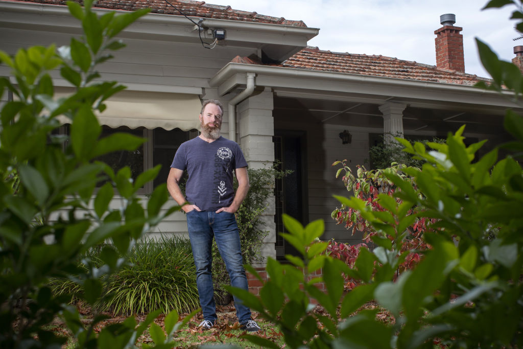 Mr Hartwig is hoping he can sell the unit, which should help reduce his financial risk. Photo: Stephen McKenzie