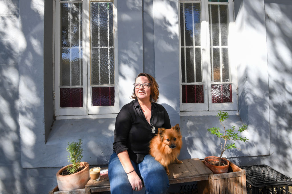 Ms Matthews has given her tenants a reduction in rent.  Photo: Peter Rae