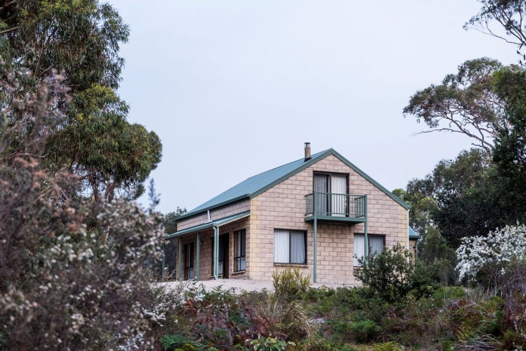 An existing home at The Croft. Photo: Tasmania Land Conservancy