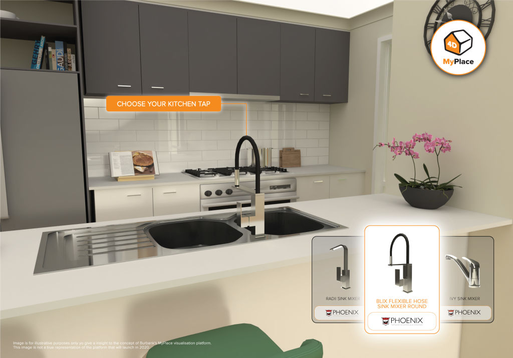 Burbank have launched a new 3D visualisation tool called MyPlace. Photo: Burbank