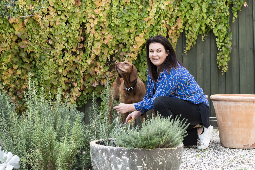 Sunny days and isolation has meant more time in the garden. Photo: Carmen Zammit