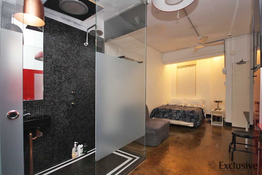 The studio apartment at 2/405 Bourke Street, Surry Hills