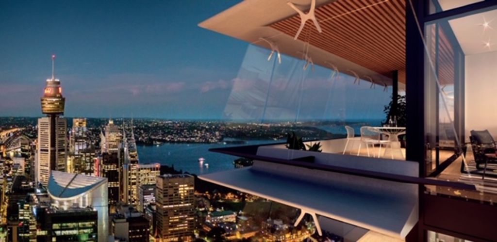 The Greenland Centre is set to be the tallest residential buiding in Sydney when it is complete in 18 months time.