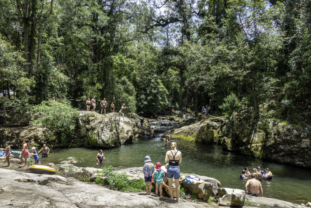 The lifestyle on offer: Allyn River Rock Pool Area. Part of Barrington Tops National Parks, located in the Hunter Valley region. Photo: iStock