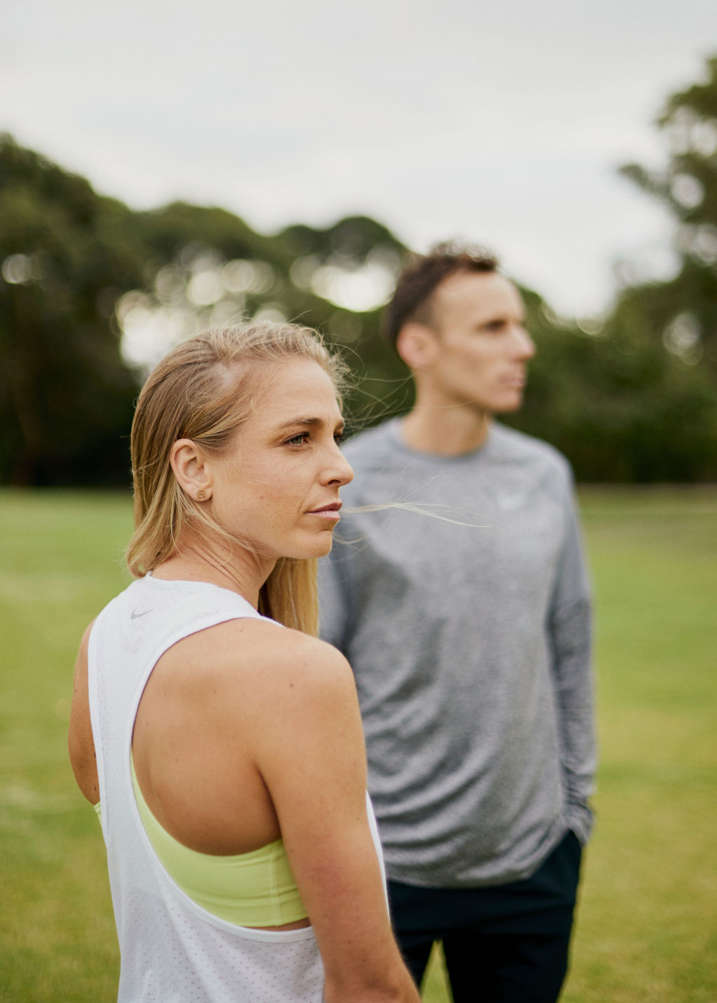 Melbourne runners Gen LaCaze and Ryan Gregson make the most of the Tokyo Games delay