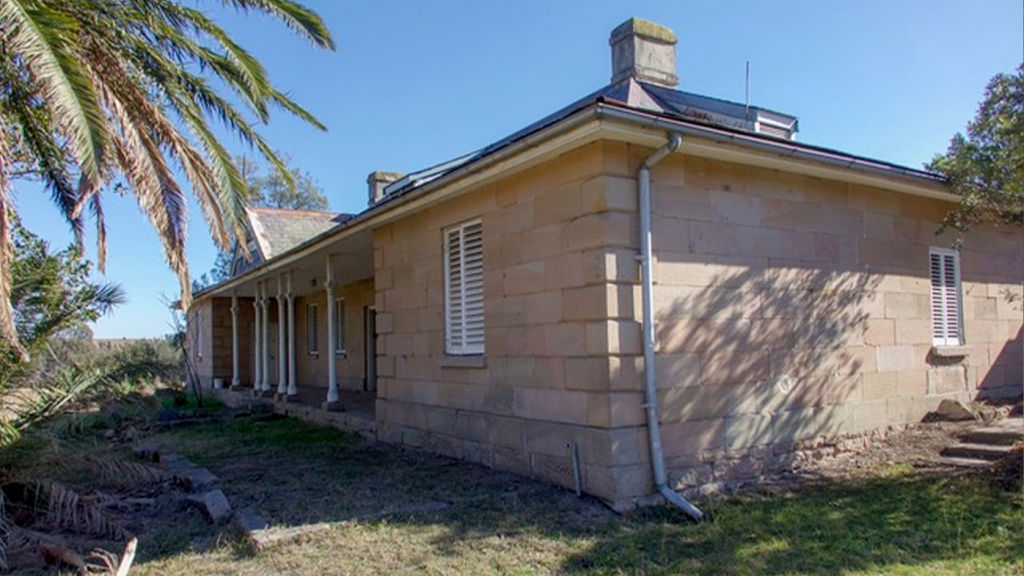 The Ravensworth Homestead consists of five buildings of convict-hewn sandstone and a timber cottage, Photo: Supplied