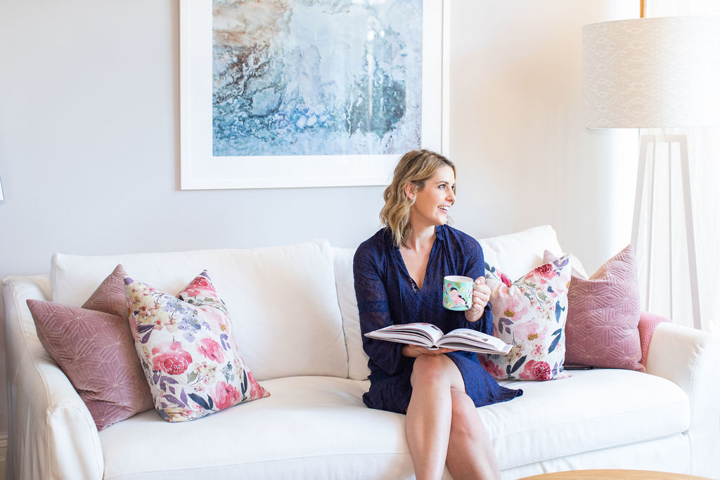 Being an interior designer, Emma Blomfield has always taken a lot of pride in the appearance of her home. Photo: Supplied