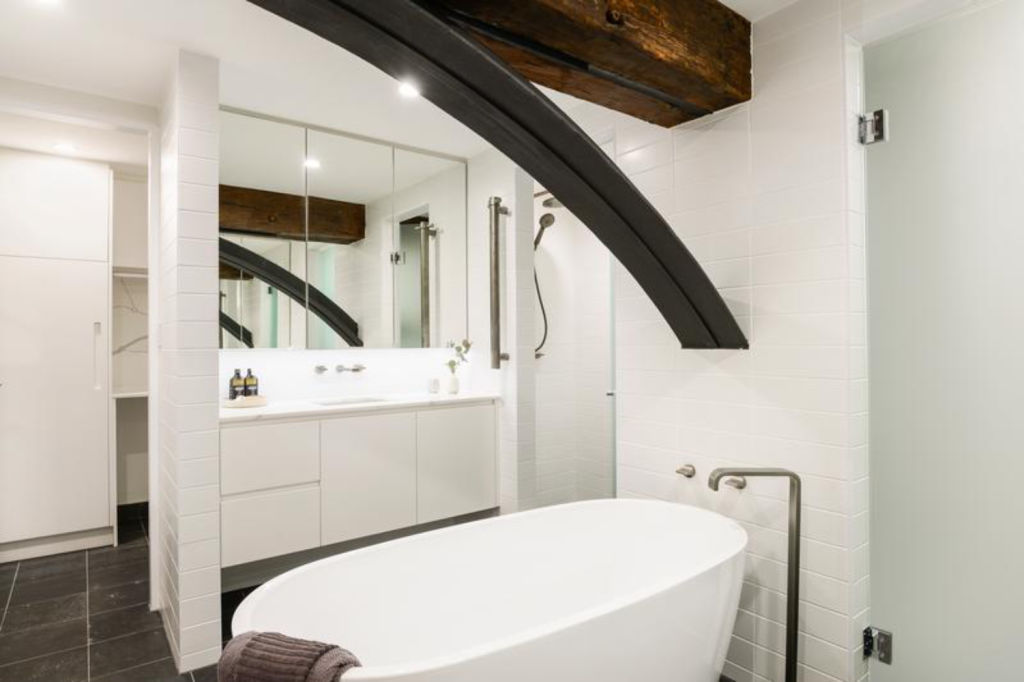 The homes mix heritage and modern elements. Photo: Supplied