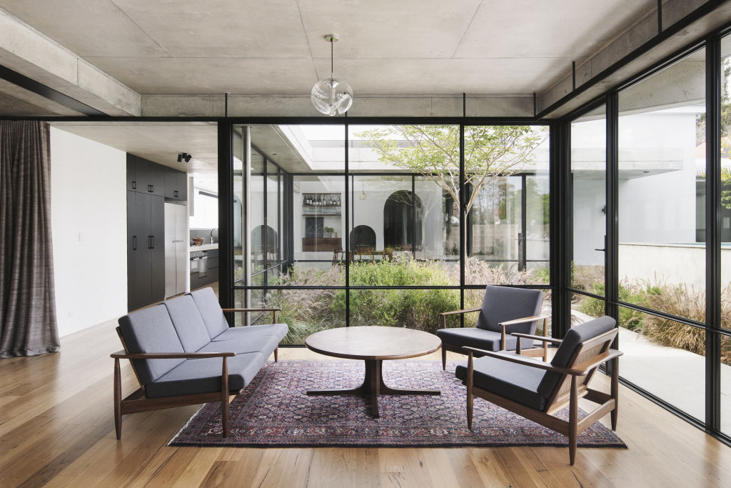 Beth George, Architect, designed this Subiaco home belonging to her family. Photo: Ben Hosking