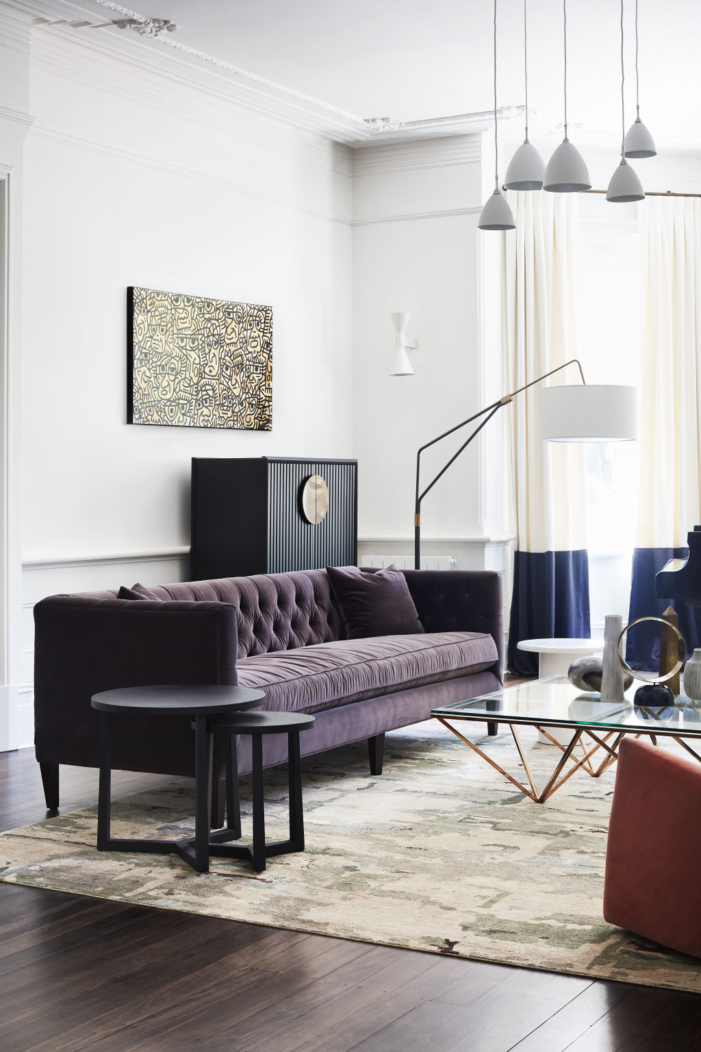 The two-storey home’s restoration needed to be a considered and harmonious fusion of the old and new. Photo: Prue Ruscoe. Stylist: Amanda Mahoney. Interior design: Studio Gorman