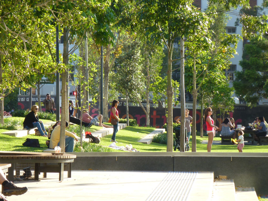 The park is seen as a lesson in urban planning. Photo: Supplied