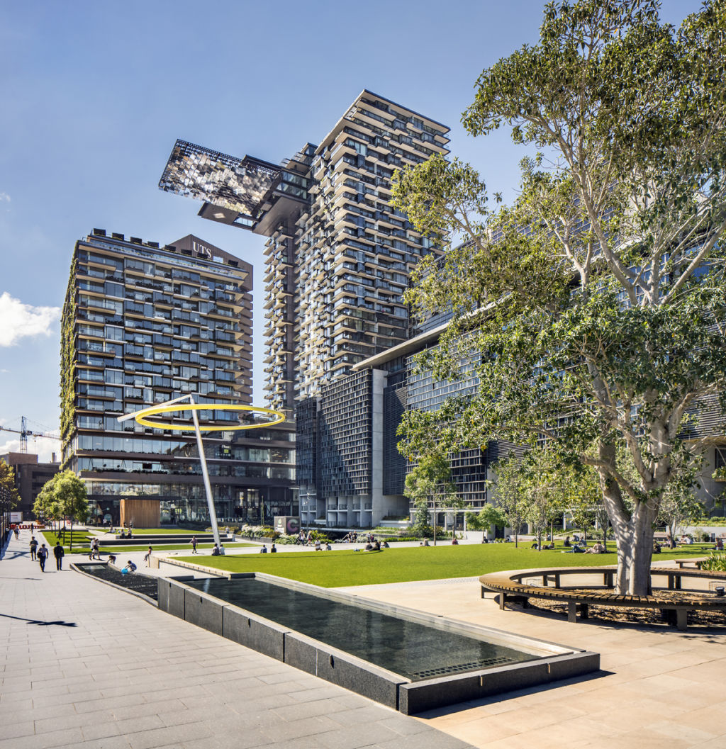 The project features higher-density living alongside an open ground plain. Photo: Supplied