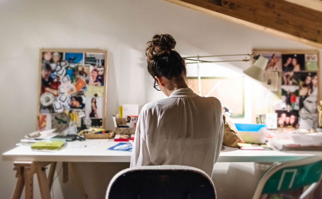 A home in which clutter is kept at bay sets the tone for a calmer and clearer mindset. Photo: Stocksy