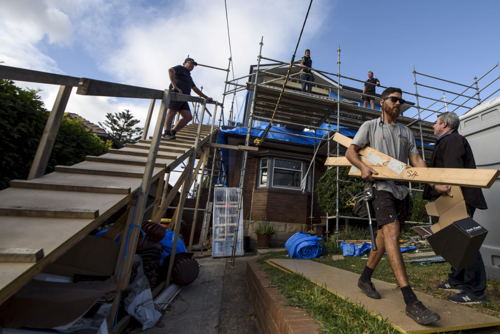 The Federal government package offers $25,000 grants for new homes or extensive renovations. Photo: Rhett Wyman