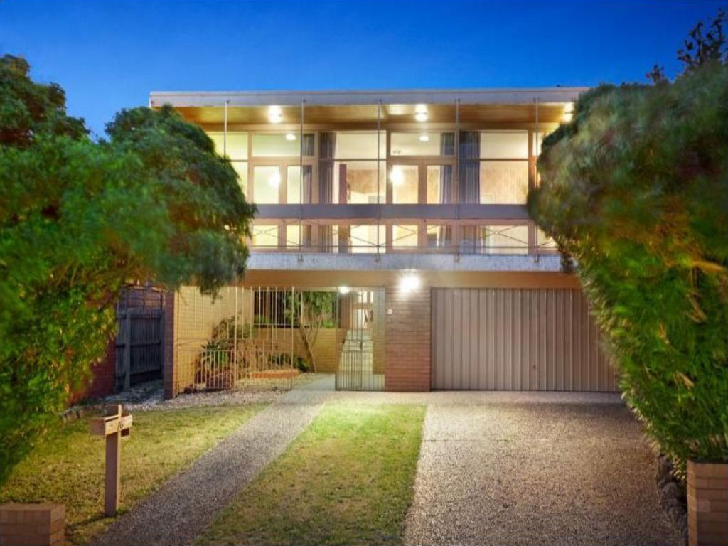 This is what this solid Caulfield brick 1960s home looked like before. There must still be thousands of homes of this era in Melbourne, Sydney and Brisbane that can be improved, says Anna Dutton. Photo: Supplied
