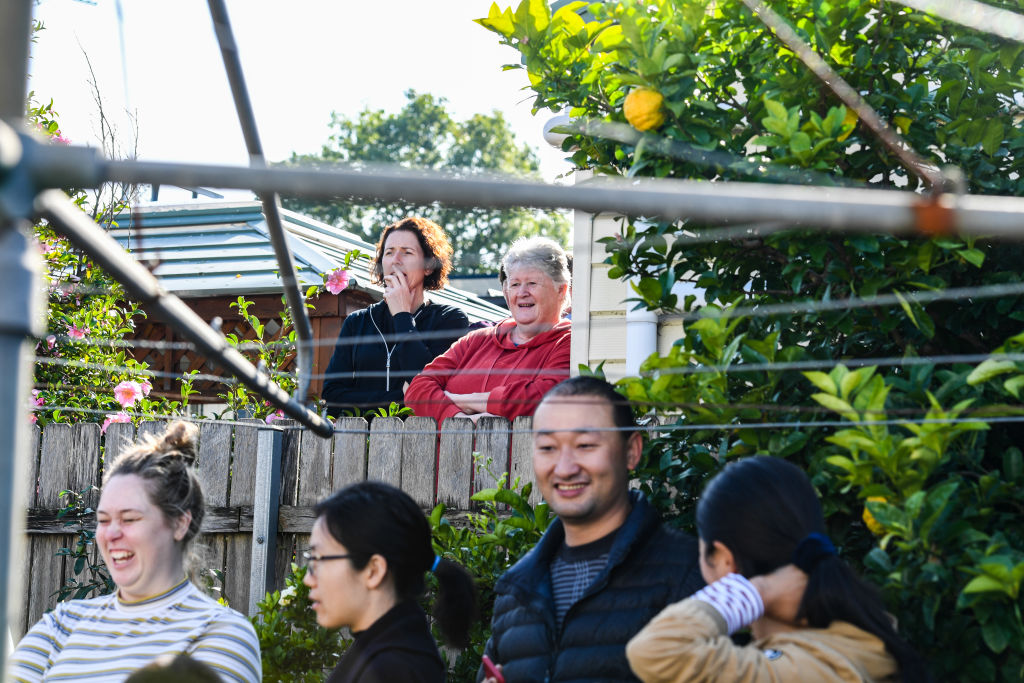 There was no trouble starting the auction with 16 registered bidders among the crowd. Photo: Peter Rae