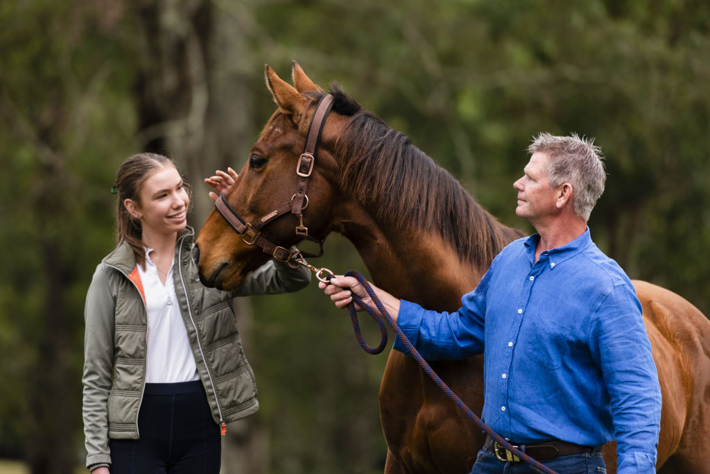 Mr Watter will miss the feeling of space once he sells his Brookfield acreage. Photo: Marc Pricop