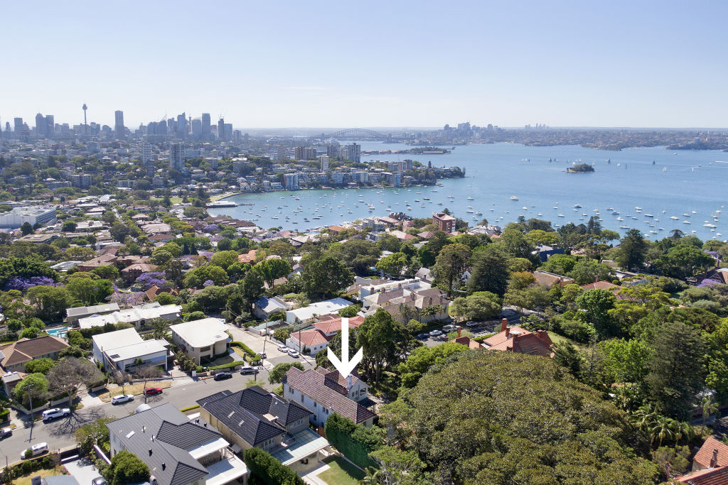 In Bellevue Hill there is a $4.4 million difference between the median house and unit prices.