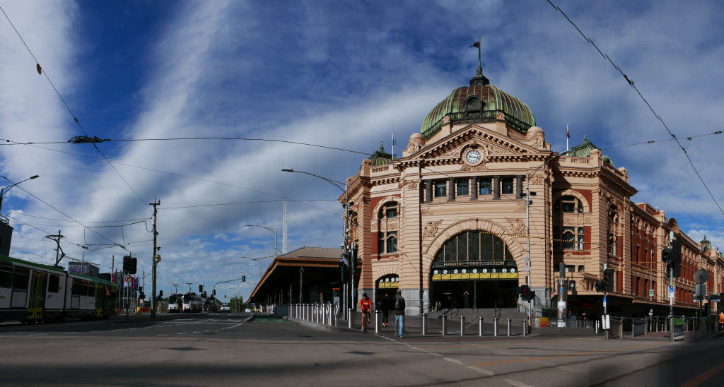 American cast member Kolby Kindle has commended Melburnians on their determination during lockdown. Photo: Joe Armao