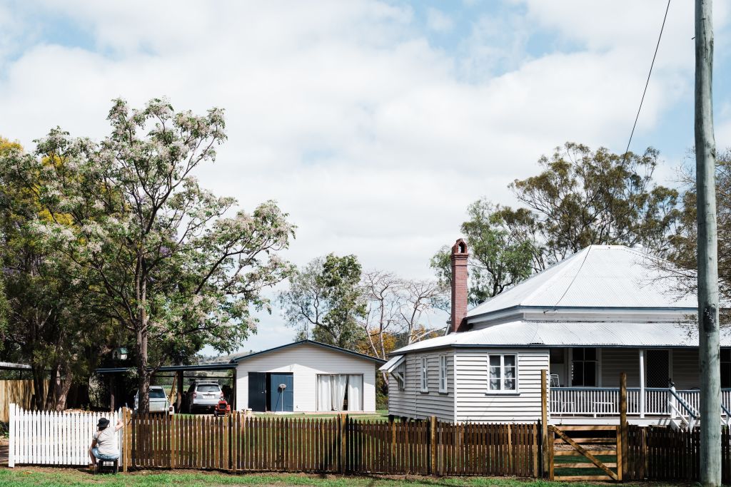 The Gehrmanns bought the place in 2018 after their offers on properties in Ipswich and the Sunshine Coast were knocked back. Photo: Samantha Gehrmann