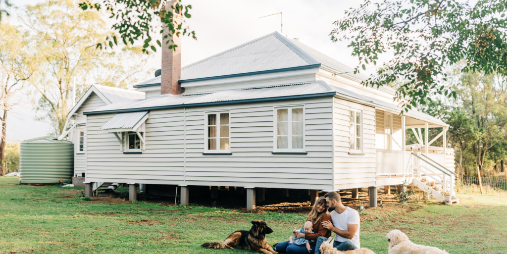 While the 132-year-old house is comfortable, the Gehrmanns are pragmatic about what it will take to get it the way they’d like. Photo: Samantha Gehrmann