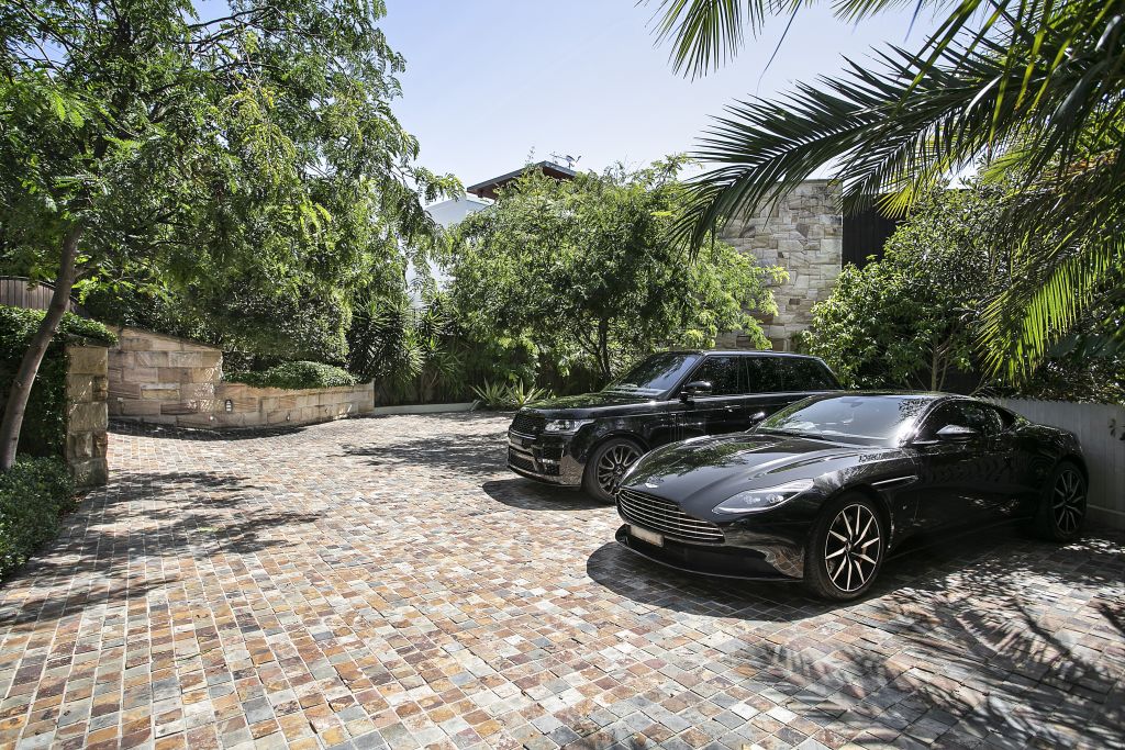 The Vaucluse Road property has space for 12 cars.