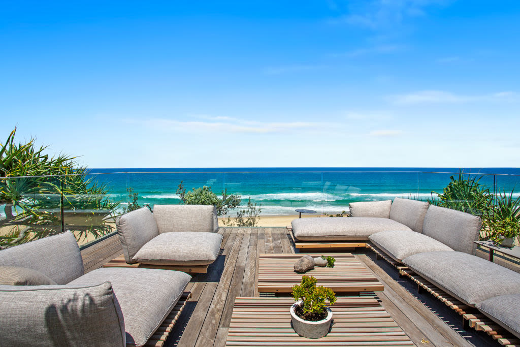 The Sunshine Beach home offers a top beachfront position. Photo: Supplied