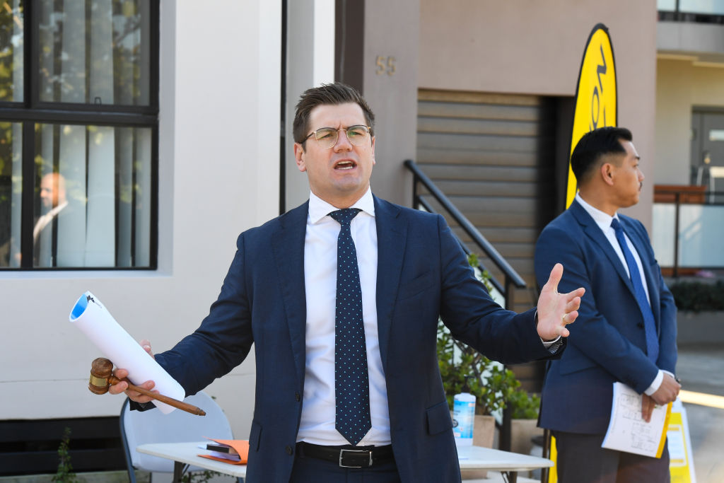 Auctioneer Jesse Davidson has seen competition increase at online auctions, as listing numbers drop. Photo: Peter Rae