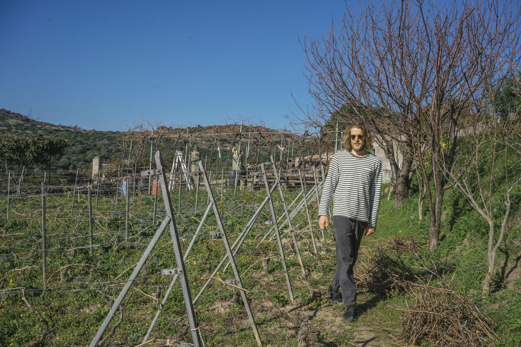 Last May, Matt and Lentil Purbrick moved to a little island off Italy. Photo: Supplied