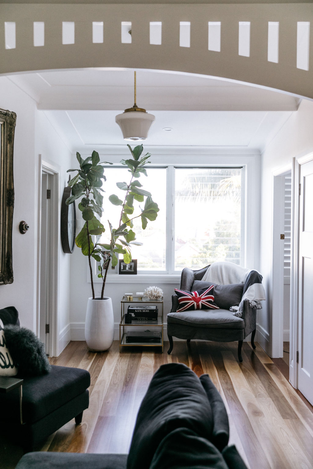 King wanted to create an open and liveable downstairs area to allow for an indoor and outdoor vibe. Photo: Caroline McCredie